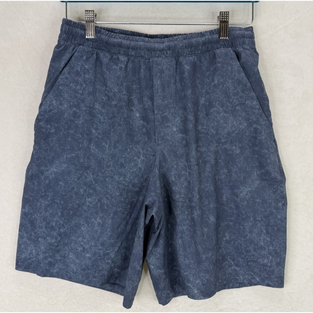 Lululemon‎ Men's Pacer Breaker Lined Shorts in Gravel Dust Iron Blue Size Medium